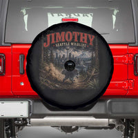 Vintage Jimothy Seattle Wildlife Raccoon Meme Spare Tire Cover