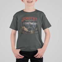 Vintage Jimothy Seattle Wildlife Raccoon Meme T Shirt For Kid