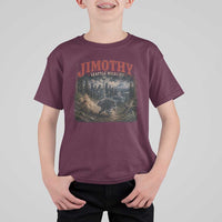 Vintage Jimothy Seattle Wildlife Raccoon Meme T Shirt For Kid