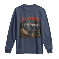 Vintage Jimothy Seattle Wildlife Raccoon Meme Long Sleeve Shirt