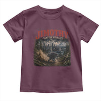Vintage Jimothy Seattle Wildlife Raccoon Meme Toddler T Shirt