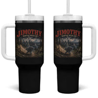 Vintage Jimothy Seattle Wildlife Raccoon Meme Tumbler With Handle
