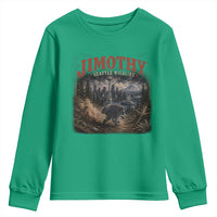 Vintage Jimothy Seattle Wildlife Raccoon Meme Youth Sweatshirt