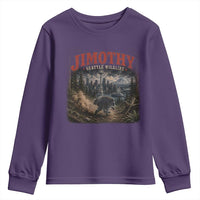 Vintage Jimothy Seattle Wildlife Raccoon Meme Youth Sweatshirt