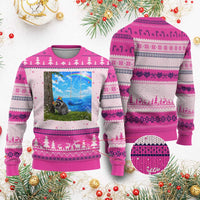 Jimothy Raccoon Dreamcore Ugly Christmas Sweater Seattle Trash Panda Gen Z Humor Rainbow Aesthetic