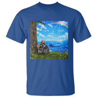 Jimothy Raccoon Dreamcore T Shirt Seattle Trash Panda Gen Z Humor Rainbow Aesthetic