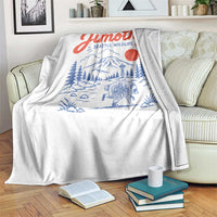 Jimothy Seattle Raccoon Throw Blanket Vintage Graphic Viral Short Spine Trash Panda Wildlife