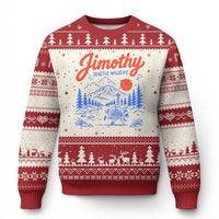 Jimothy Seattle Raccoon Ugly Christmas Sweater Vintage Graphic Viral Short Spine Trash Panda Wildlife
