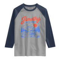 Jimothy Seattle Raccoon Raglan Shirt Vintage Graphic Viral Short Spine Trash Panda Wildlife