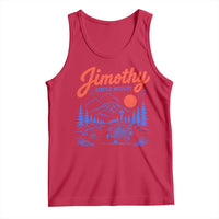Jimothy Seattle Raccoon Tank Top Vintage Graphic Viral Short Spine Trash Panda Wildlife