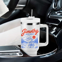 Jimothy Seattle Raccoon Tumbler With Handle Vintage Graphic Viral Short Spine Trash Panda Wildlife