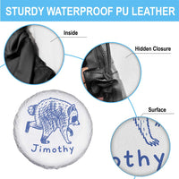 Jimothy Viral Raccoon Spare Tire Cover Funny Trash Panda Wildlife