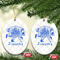 Jimothy Viral Raccoon Ceramic Ornament Funny Trash Panda Wildlife