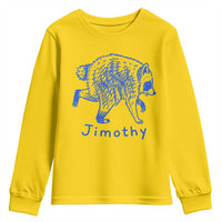 Jimothy Viral Raccoon Youth Sweatshirt Funny Trash Panda Wildlife