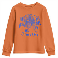 Jimothy Viral Raccoon Youth Sweatshirt Funny Trash Panda Wildlife