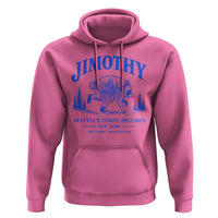 Jimothy Viral Raccoon From Seattle Hoodie Funny Trash Panda Wildlife Seattle Feral Legend