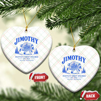 Jimothy Viral Raccoon From Seattle Ceramic Ornament Funny Trash Panda Wildlife Seattle Feral Legend