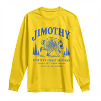Jimothy Viral Raccoon From Seattle Long Sleeve Shirt Funny Trash Panda Wildlife Seattle Feral Legend