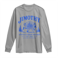 Jimothy Viral Raccoon From Seattle Long Sleeve Shirt Funny Trash Panda Wildlife Seattle Feral Legend