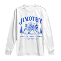 Jimothy Viral Raccoon From Seattle Long Sleeve Shirt Funny Trash Panda Wildlife Seattle Feral Legend