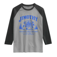 Jimothy Viral Raccoon From Seattle Raglan Shirt Funny Trash Panda Wildlife Seattle Feral Legend