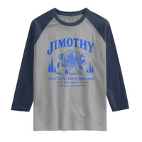 Jimothy Viral Raccoon From Seattle Raglan Shirt Funny Trash Panda Wildlife Seattle Feral Legend