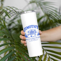 Jimothy Viral Raccoon From Seattle Skinny Tumbler Funny Trash Panda Wildlife Seattle Feral Legend
