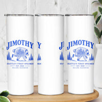 Jimothy Viral Raccoon From Seattle Skinny Tumbler Funny Trash Panda Wildlife Seattle Feral Legend