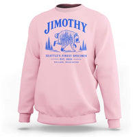 Jimothy Viral Raccoon From Seattle Sweatshirt Funny Trash Panda Wildlife Seattle Feral Legend