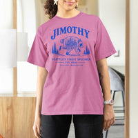 Jimothy Viral Raccoon From Seattle T Shirt For Women Funny Trash Panda Wildlife Seattle Feral Legend