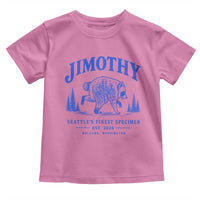 Jimothy Viral Raccoon From Seattle Toddler T Shirt Funny Trash Panda Wildlife Seattle Feral Legend