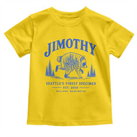 Jimothy Viral Raccoon From Seattle Toddler T Shirt Funny Trash Panda Wildlife Seattle Feral Legend