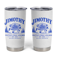 Jimothy Viral Raccoon From Seattle Tumbler Cup Funny Trash Panda Wildlife Seattle Feral Legend