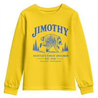 Jimothy Viral Raccoon From Seattle Youth Sweatshirt Funny Trash Panda Wildlife Seattle Feral Legend