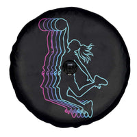 Basketball Girl Spare Tire Cover Player Slam Dunk Teens Girls - Wonder Print Shop