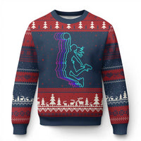 Basketball Girl Ugly Christmas Sweater Player Slam Dunk Teens Girls - Wonder Print Shop