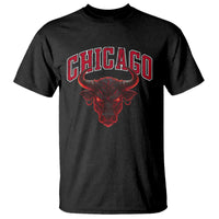 Retro Chicago T Shirt Bulls Mascot Team Spirit Vintage Basketball Fan - Wonder Print Shop