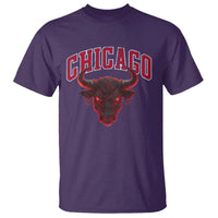 Retro Chicago T Shirt Bulls Mascot Team Spirit Vintage Basketball Fan - Wonder Print Shop