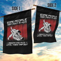 Brazilian Jiu Jitsu Garden Flag Some People Just Need A Hug Vintage BJJ - Wonder Print Shop