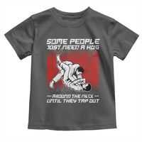 Brazilian Jiu Jitsu Toddler T Shirt Some People Just Need A Hug Vintage BJJ - Wonder Print Shop