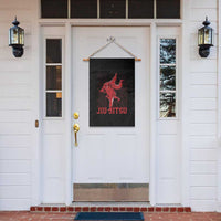 Brazilian Jiu Jitsu Garden Flag BJJ Distressed - Wonder Print Shop