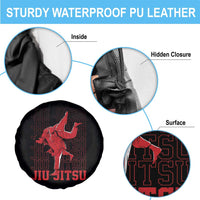 Brazilian Jiu Jitsu Spare Tire Cover BJJ Distressed - Wonder Print Shop