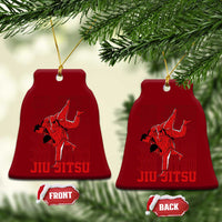 Brazilian Jiu Jitsu Ceramic Ornament BJJ Distressed - Wonder Print Shop