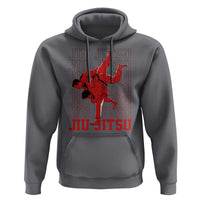 Brazilian Jiu Jitsu Hoodie BJJ Distressed - Wonder Print Shop
