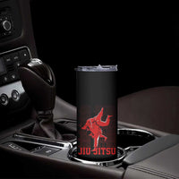 Brazilian Jiu Jitsu Skinny Tumbler BJJ Distressed - Wonder Print Shop