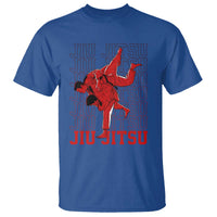 Brazilian Jiu Jitsu T Shirt BJJ Distressed - Wonder Print Shop