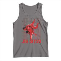Brazilian Jiu Jitsu Tank Top BJJ Distressed - Wonder Print Shop