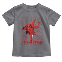 Brazilian Jiu Jitsu Toddler T Shirt BJJ Distressed - Wonder Print Shop