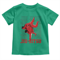 Brazilian Jiu Jitsu Toddler T Shirt BJJ Distressed - Wonder Print Shop
