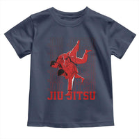 Brazilian Jiu Jitsu Toddler T Shirt BJJ Distressed - Wonder Print Shop